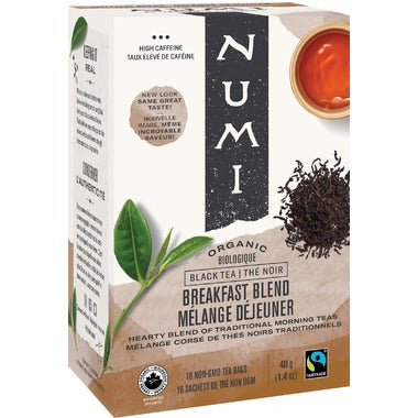 Organic tea blends